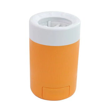 Pet foot washing cup, semi-automatic, easy cleaning, hygiene supplies solution.